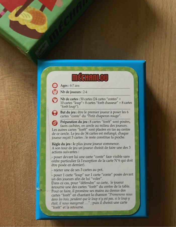Jeu de cartes Méchanlou Djeco 4-7 ans - photo numéro 3