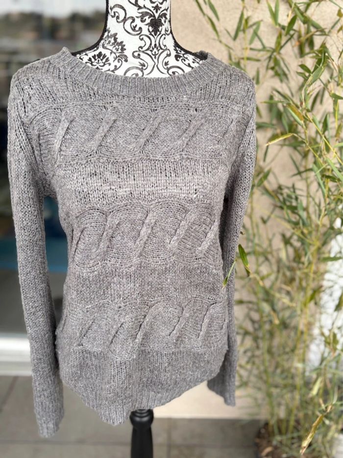 Jolie pull tricot, femme, taille 38 (taille M), marque vila