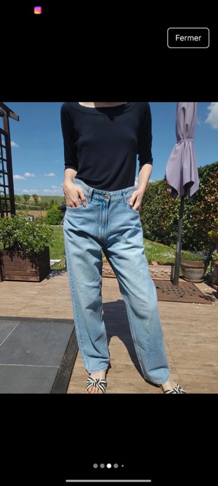 Jean droit T42 (Homme/femme) - Bershka - photo numéro 5