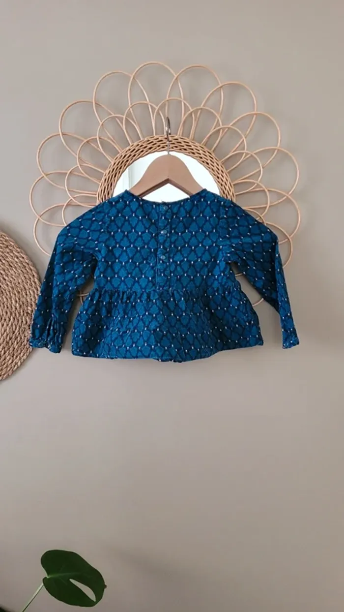 Blouse fille Okaïdi 3 ans excellent état - photo numéro 6