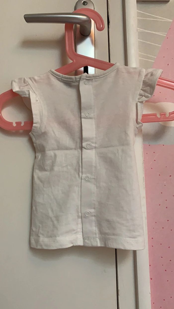 Tee-shirt Kiabi blanc 1M - photo numéro 5