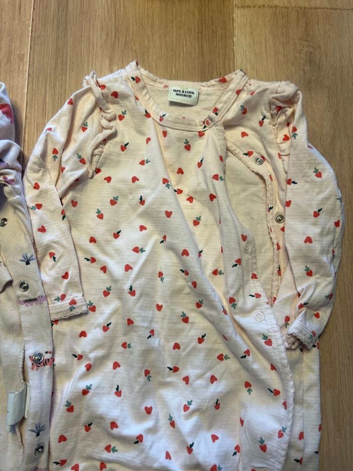 2 pijamas 80 cm - photo numéro 3