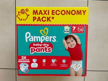 Maxi pack Pampers Pants T.7