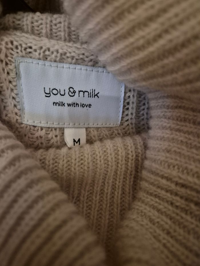 You&milk pull laine mérinos taille M allaitement - photo numéro 3