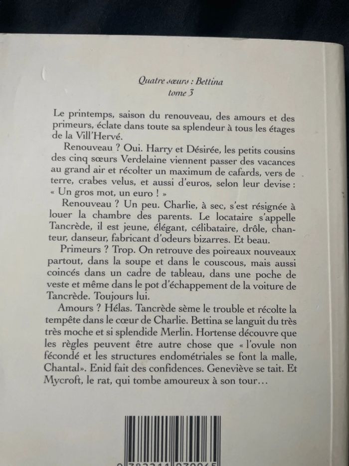 Quatre sœur tome 3 - photo numéro 2