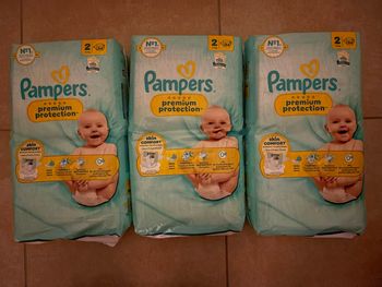 Couches Pampers Premium Protection Taille 2 Neuf