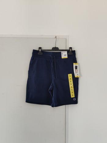 Short homme Champion taille S bleu - Neuf avec étiquette - sport décontracté serrage cordon coton