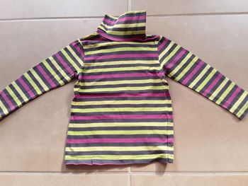 Sous-pull rayé fille 4 ans ORCHESTRA TBE