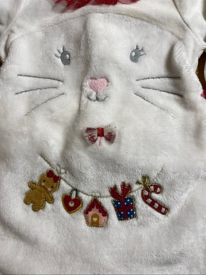 Sergent Major Pyjama Grenouillère Noël Taille 3 mois - photo numéro 3
