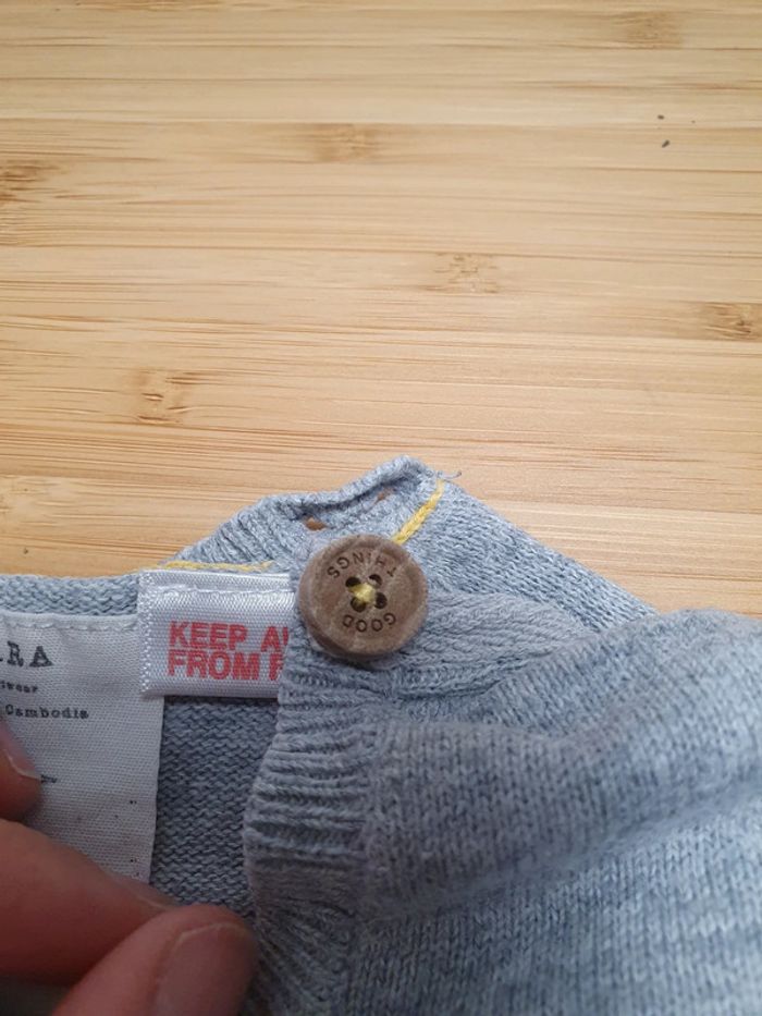 Pull Zara été léger sweater sweat 12 18 mois Zara - photo numéro 5