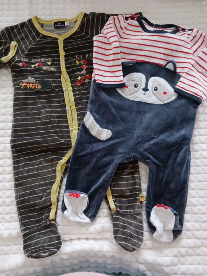 Lot de 2 pyjamas 6 mois