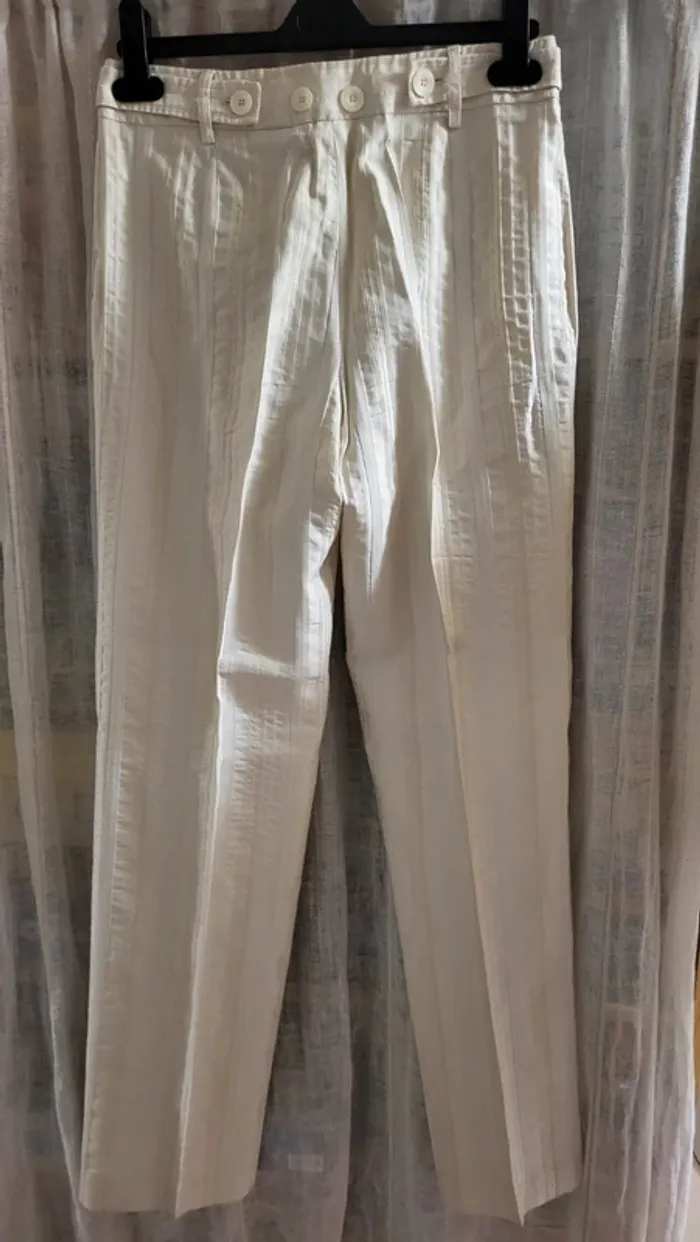 Costume femme couleur crème - photo numéro 10