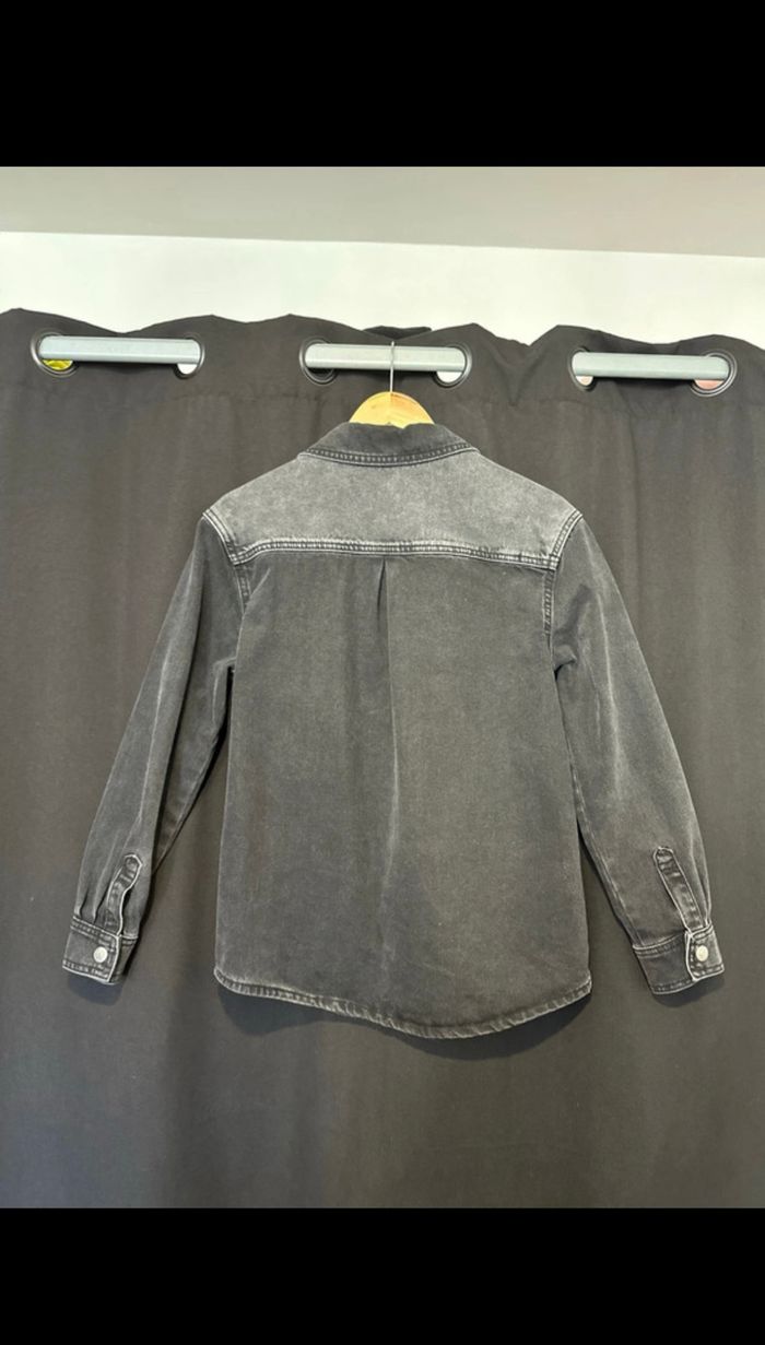 Veste denim noir - photo numéro 2
