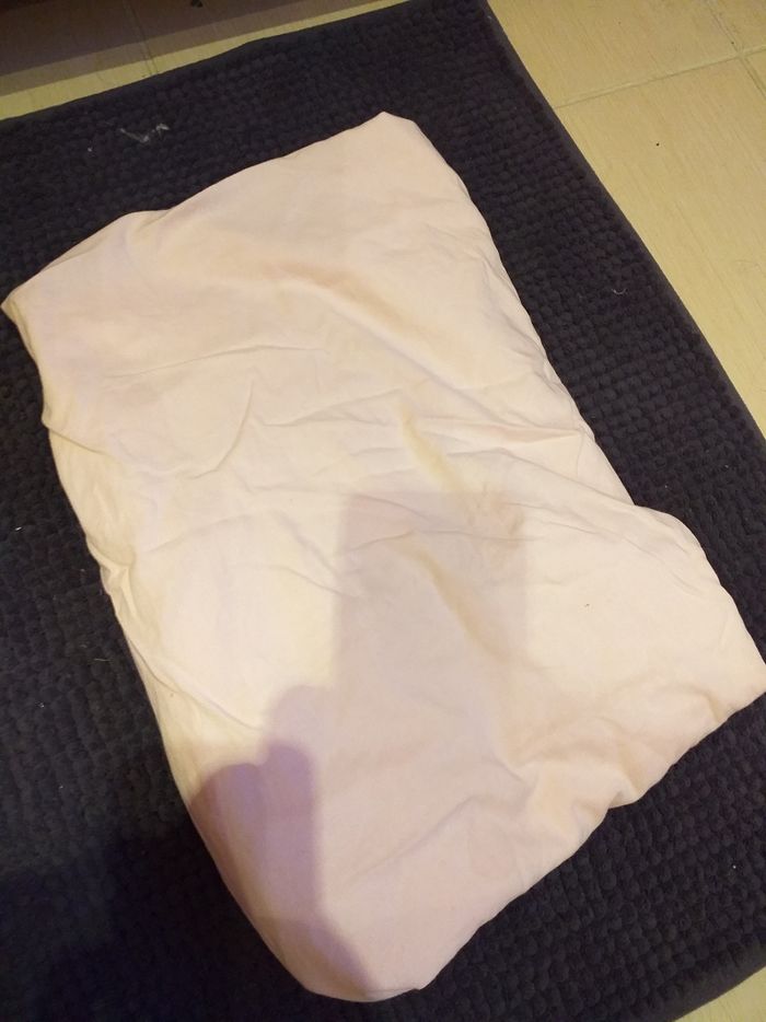 Drap house lit bebe rose