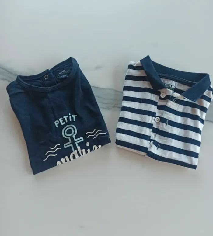 Lot de 2 t shirt 18 mois Kiabi - photo numéro 2