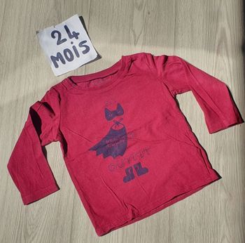 Maillot t-shirt 24mois garçon