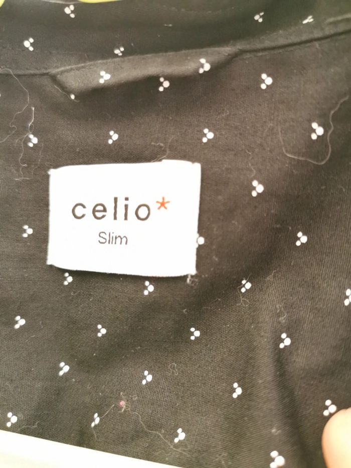 Chemise homme Celio slim t 43 (XL) sympa - photo numéro 2
