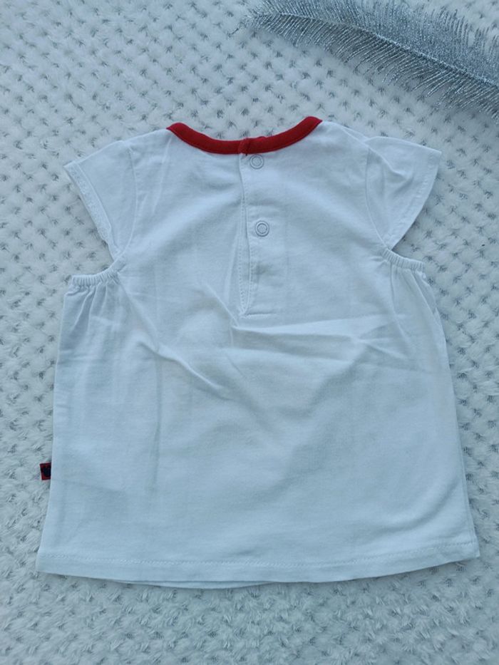 🔸 T-shirt Minnie Sans Manches Fille- Disney 9 Mois🔸 - photo numéro 8