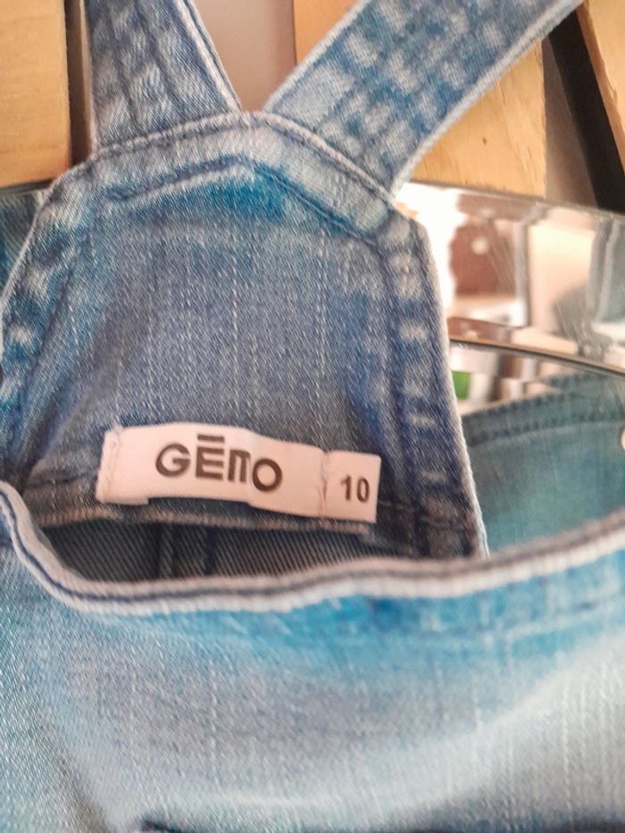Salopette short gemo 10 ans fille 👧 - photo numéro 2