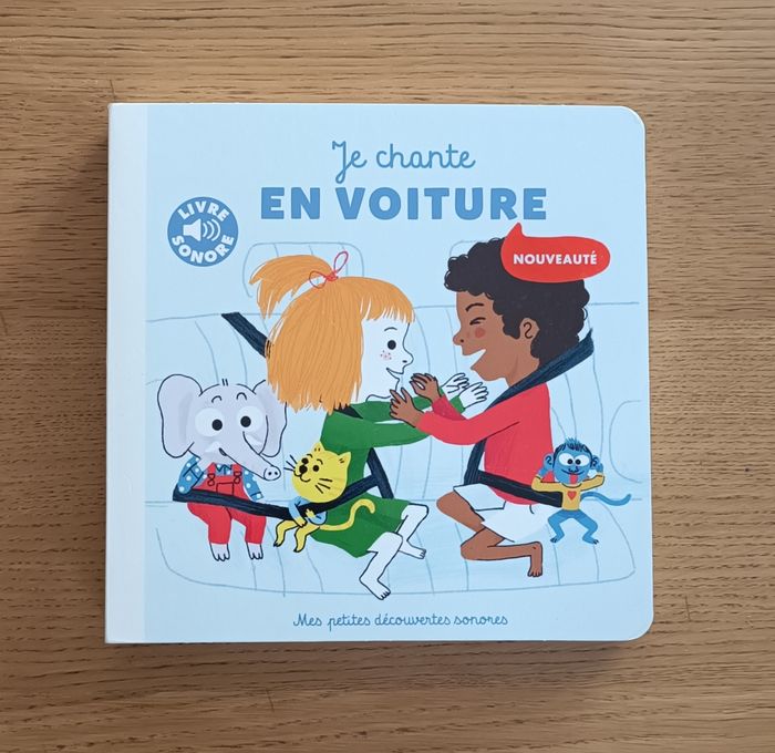 Livre sonore "Je chante en voiture" Gallimard Jeunesse 18 mois + - photo numéro 2