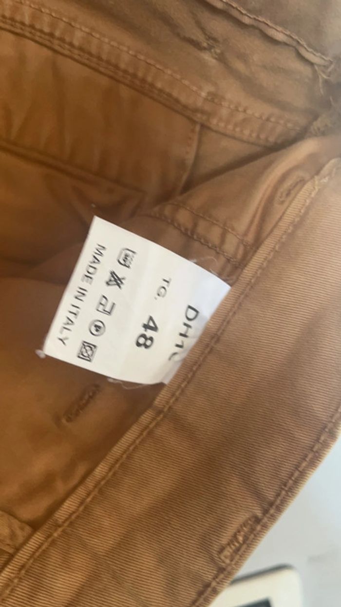 Pantalon moutarde chino parfait état - photo numéro 2