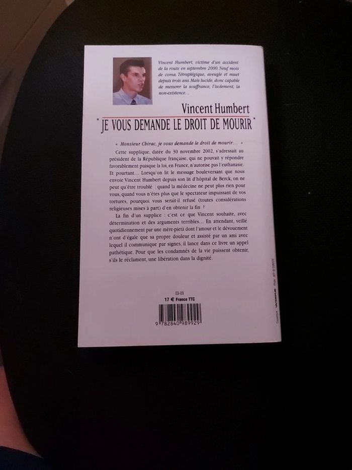 Je vous demande le droit de mourir - photo numéro 2