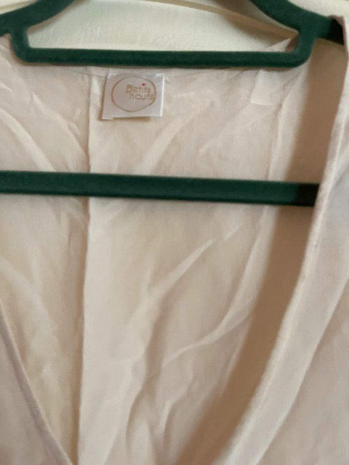 Blouse en 100% soie écru - photo numéro 3