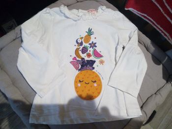tshirt fille 24 mois neuf