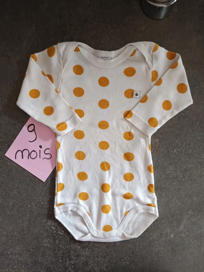 Body petit bateau 9 mois