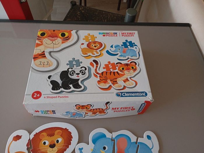Boîte avec puzzles 2 ans Clementoni - photo numéro 2