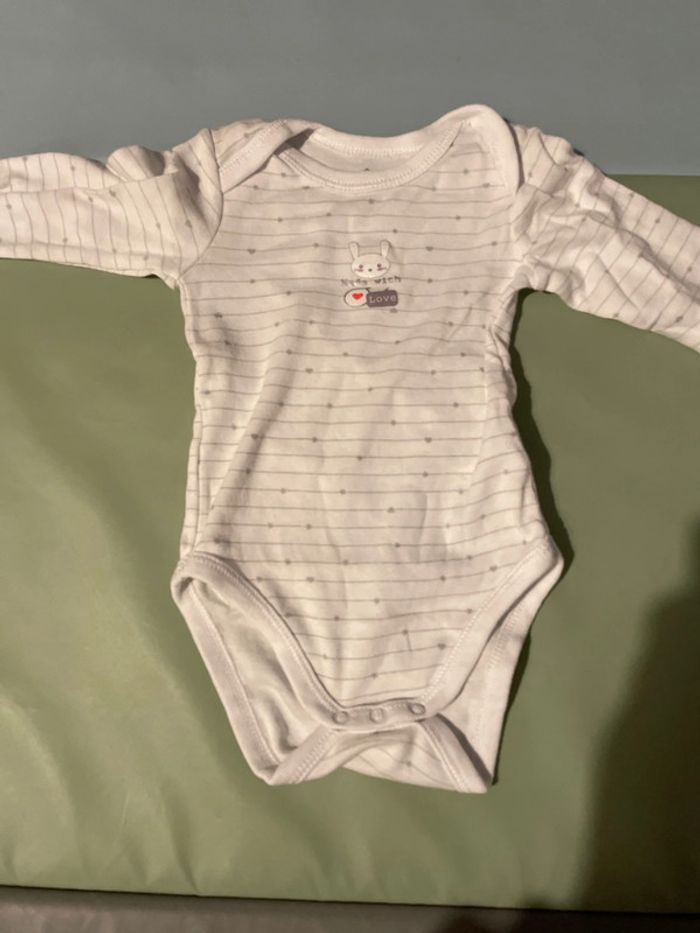 Lot de 5 bodies manches longues 6 mois - photo numéro 5