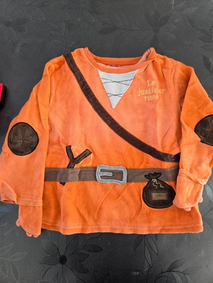 2 hauts + 1 bas velours pyjamas - photo numéro 3