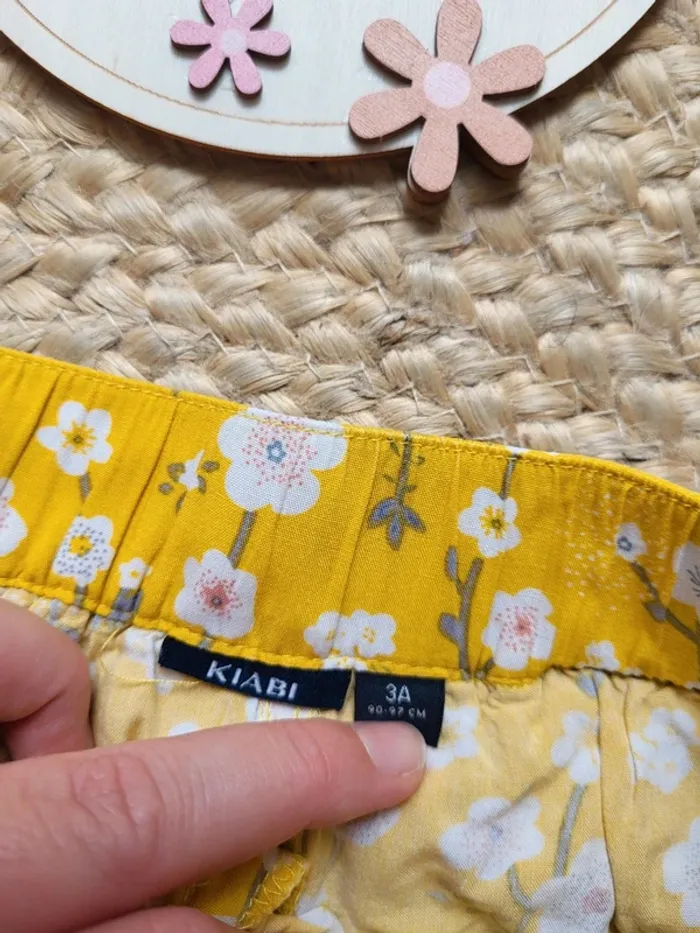 🌼 Short fleuries 3ans fille, Kiabi 🌼 - photo numéro 3