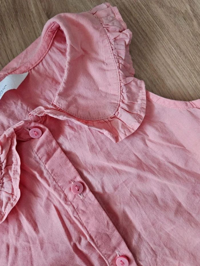 Robe sans manches col claudine h&m 4/5 ans - photo numéro 6