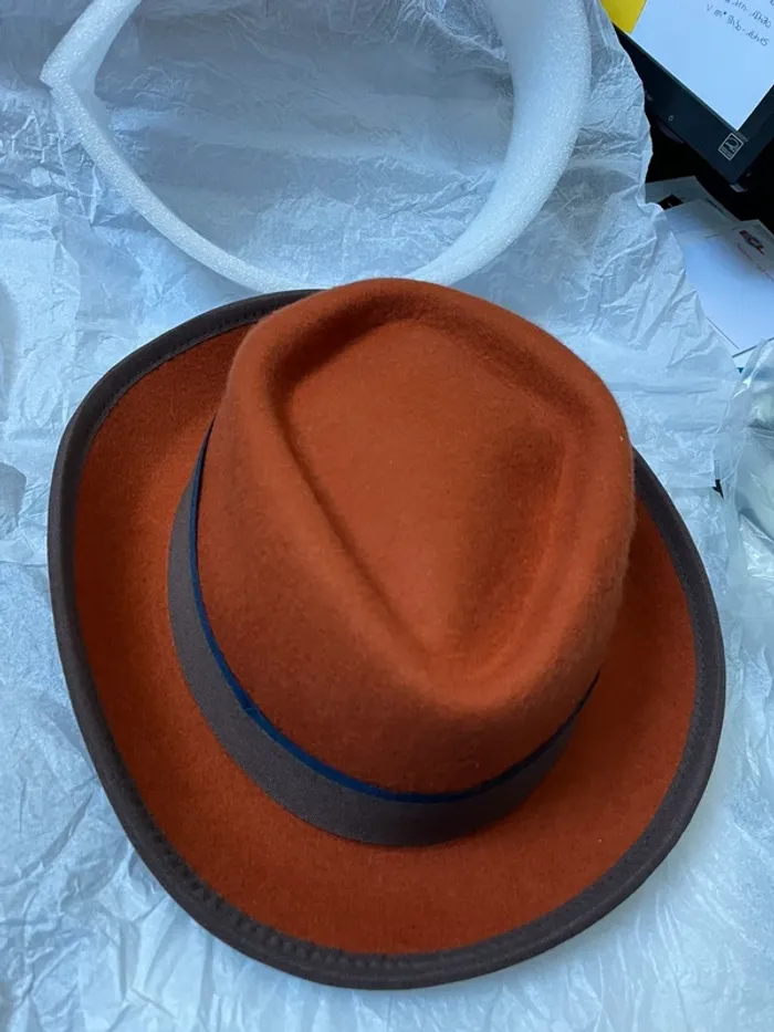 chapeau Bruno-orange-chapeau porcin dasmarca - photo numéro 3