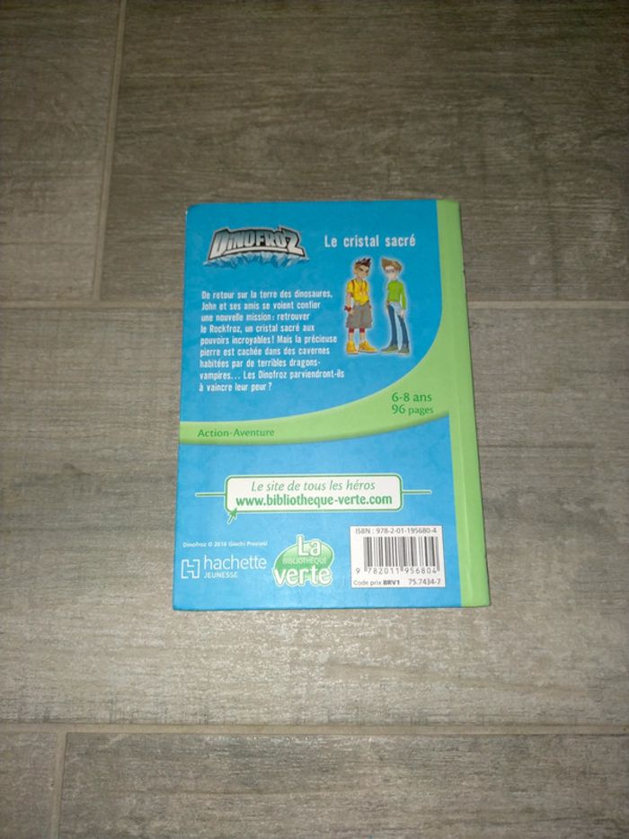Livre bibliothèque verte Dinofroz - photo numéro 2