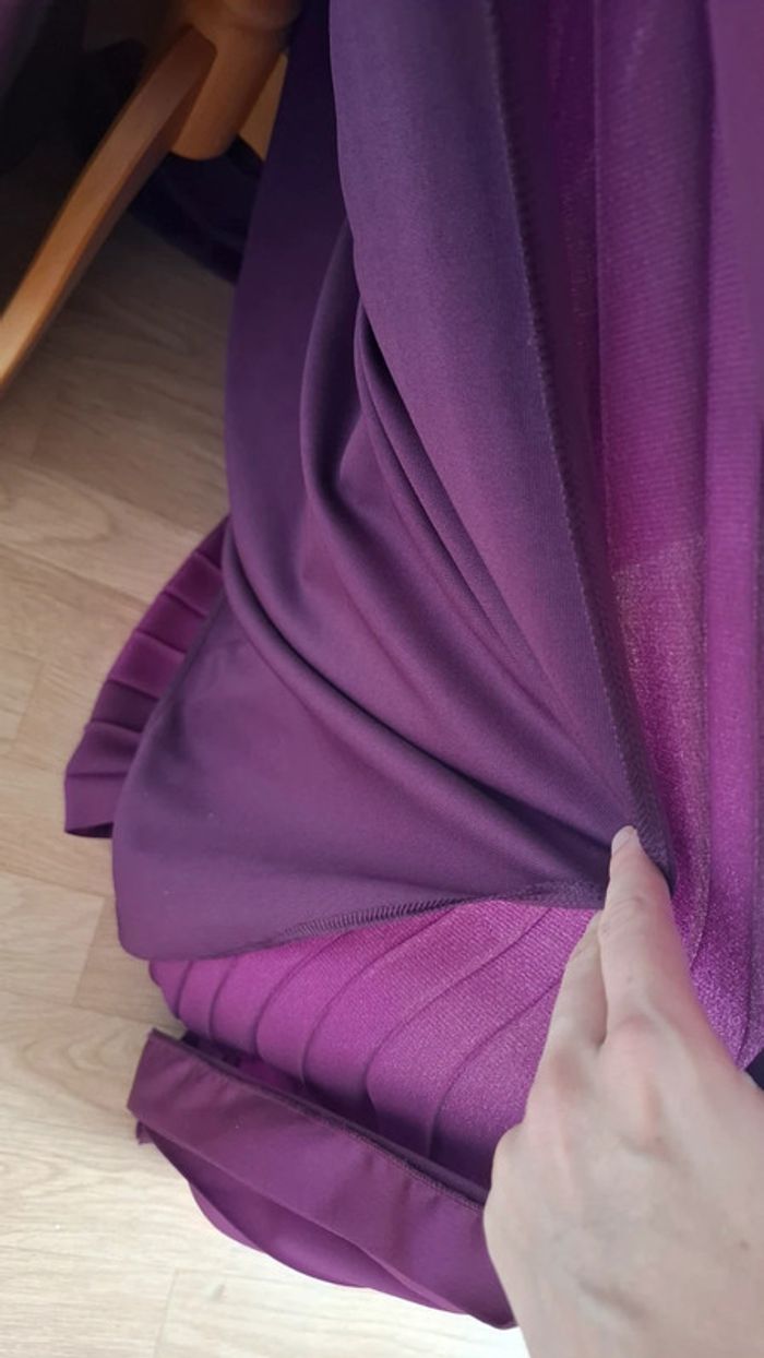 Robe de soirée plissée - photo numéro 5