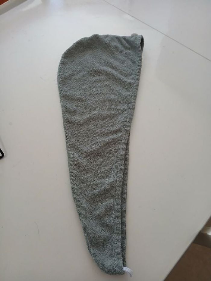 Turban cheveux douche