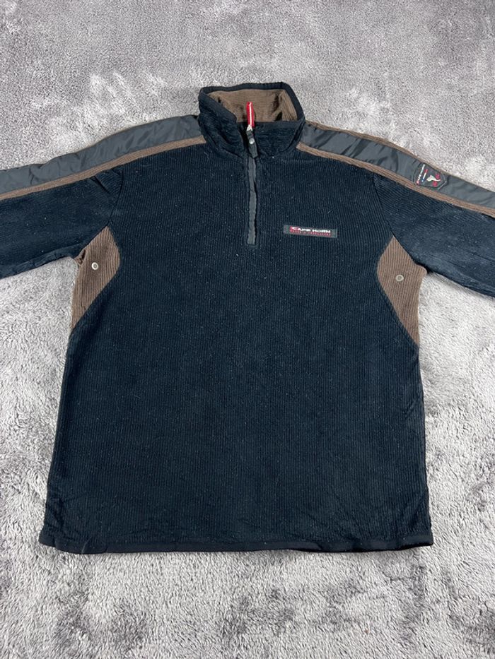 Pull Camionneur Cape Horn Noir & Marron – Taille XL - photo numéro 11