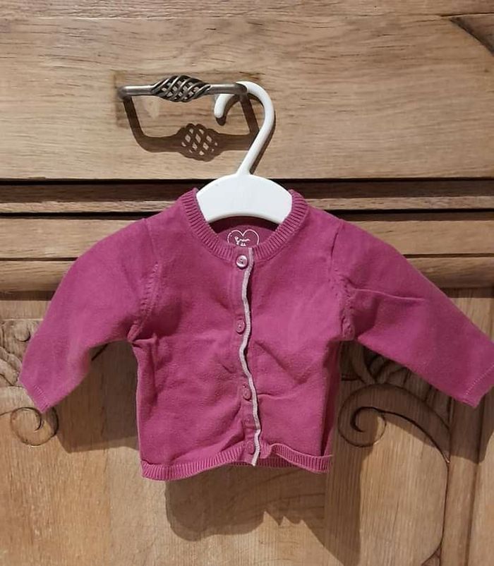 Lot de 2 gilets fille jbc 62 - photo numéro 3