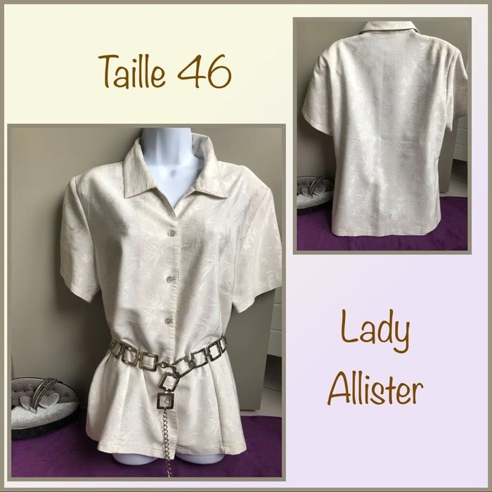 Veste MC légère style tailleur - taille 46