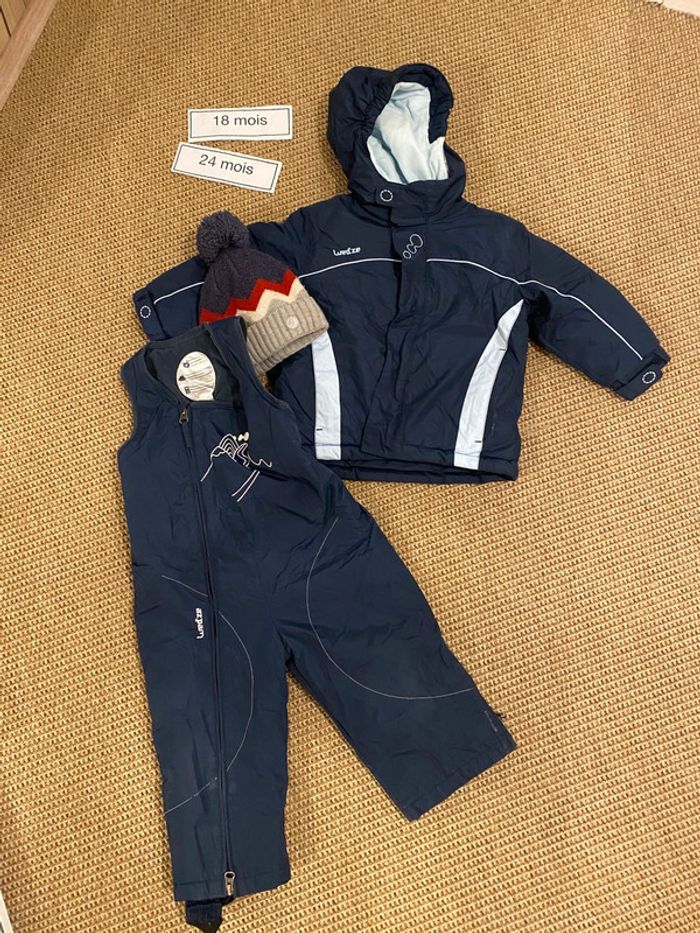 Ensemble lot ski 24 mois mixte