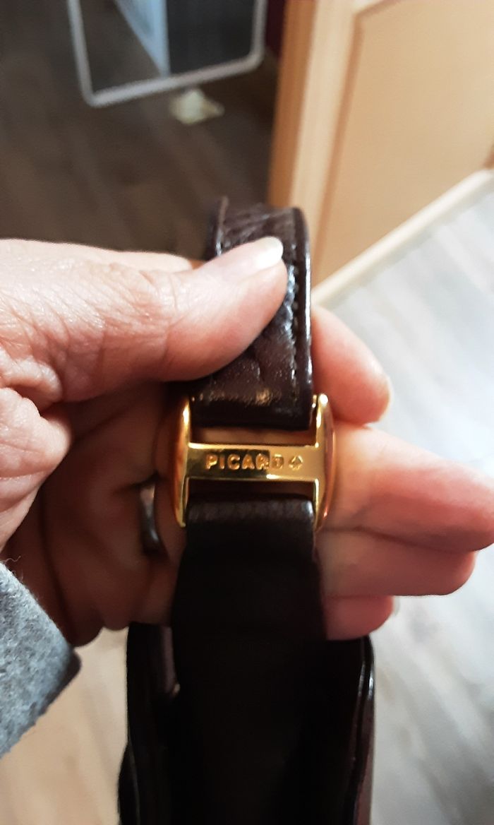 Sac à main bandoulière marron pour femme Picard - photo numéro 6