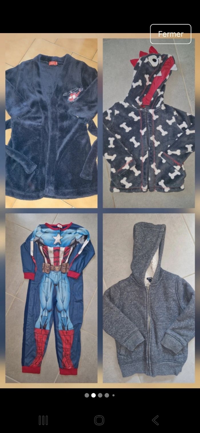Lot vêtements garçon 4 ans - photo numéro 2