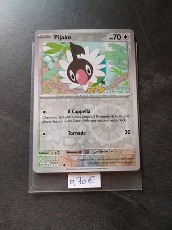Carte Pokémon Pijako Reverse 132/162