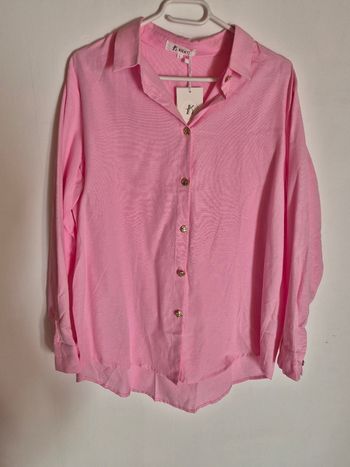 Chemise rose 