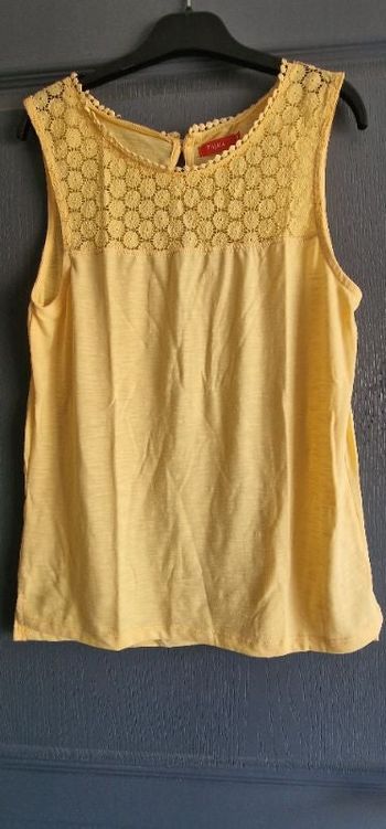 Débardeur jaune