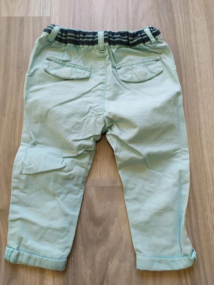 pantalon turquoise 18 mois - photo numéro 4