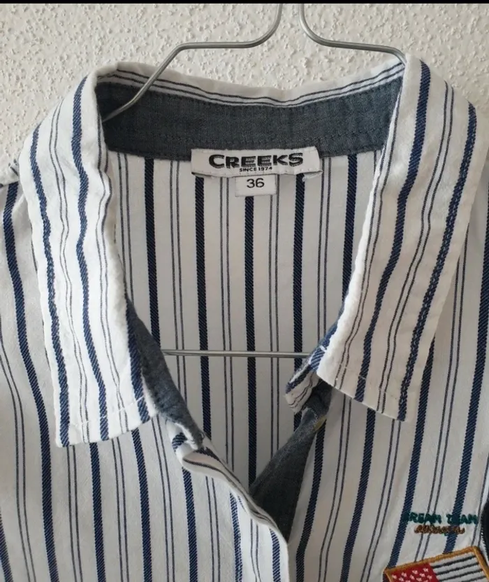 Chemise rayée creeks - photo numéro 4