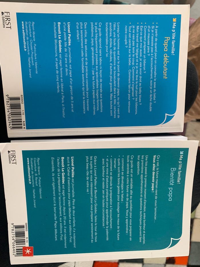 Livre Bientôt papa et papa débutant - photo numéro 2
